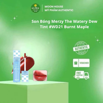 Son Bóng Merzy The Watery Dew Tint #WD21 Burnt Maple
