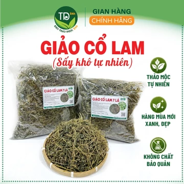 Trà giảo cổ lam SaPa 7 lá, hàng mùa mới, khô, sạch, thơm, 01 kg, hỗ trợ tuần hoàn, thanh lọc cơ thể, cân bằng sức khỏe