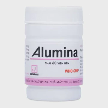 (Chính Hãng KDS)Combo 3 chai Viên uống Alumina chai 60 viên hỗ trợ sức khoẻ dạ dày
