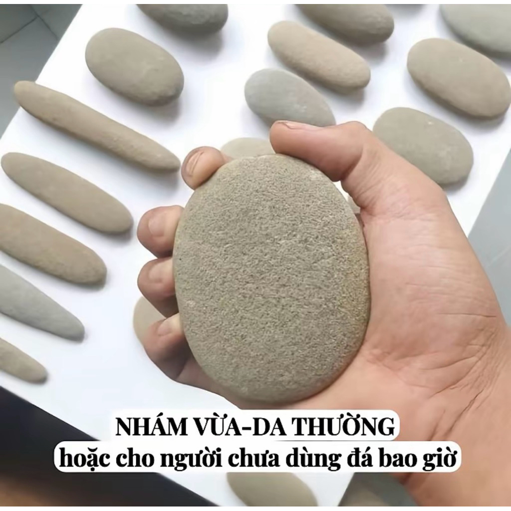 Đá cuội kì tẩy da chết, lưng, chân,tay….tấy tế bào da chết body | BigBuy360 - bigbuy360.vn