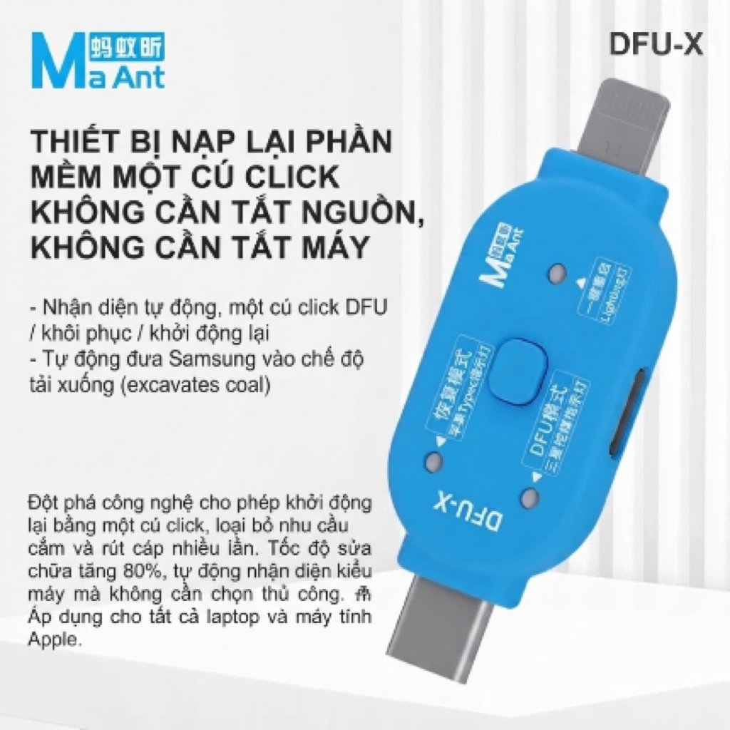 TOL , Cáp Về Chế Độ RECOVERY , Cáp Chạy Phần Mềm Về Chế Độ DFU & RECOVERY Hỗ Trợ IPhone/ Androi/Ipad/,… | BigBuy360 - bigbuy360.vn