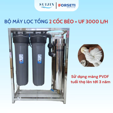 Bộ Lọc UF Công Suất Lớn Lọc Nước Đầu Nguồn, Lọc Nước Sinh Hoạt Với Công Nghệ Siêu Lọc