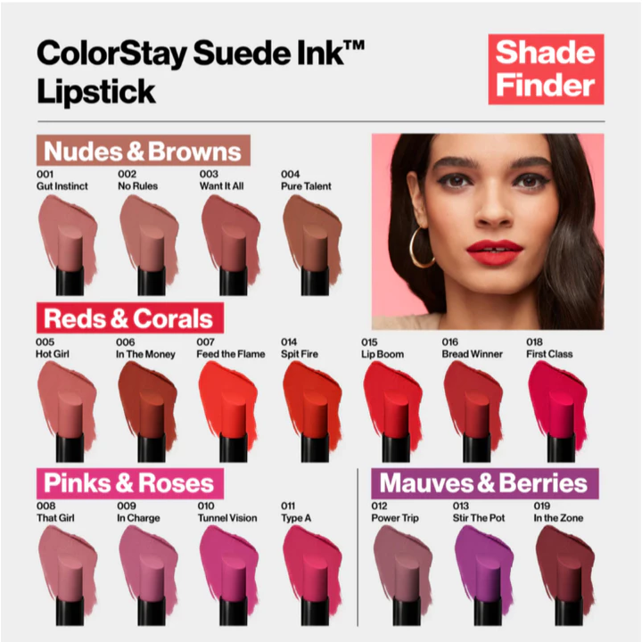 Son thỏi lì Revlon ColorStay Suede Ink Lipstick