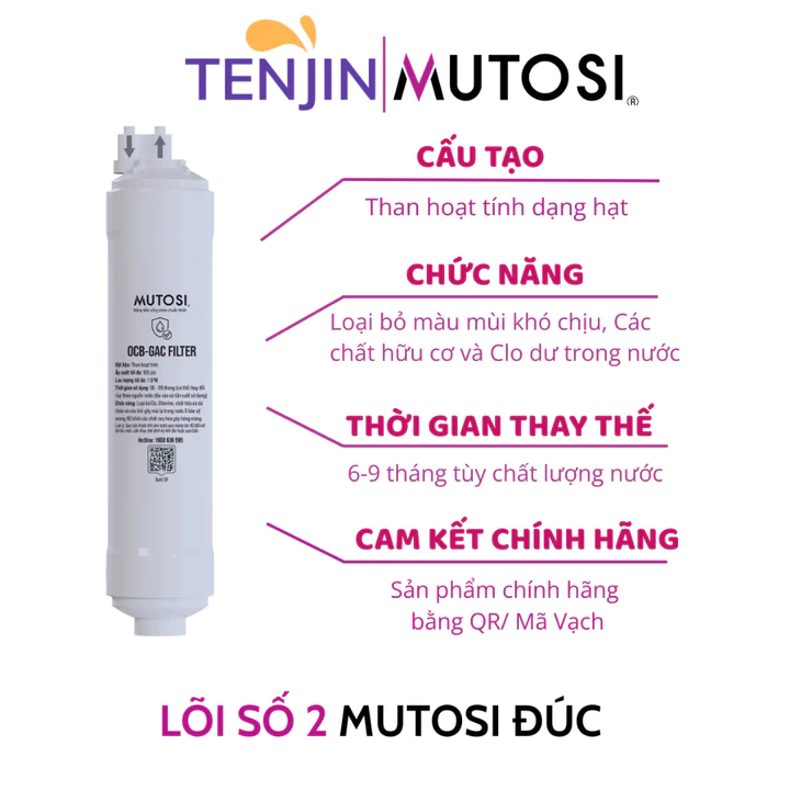 Mutosi Combo Water Filter Cartridge RO – 5