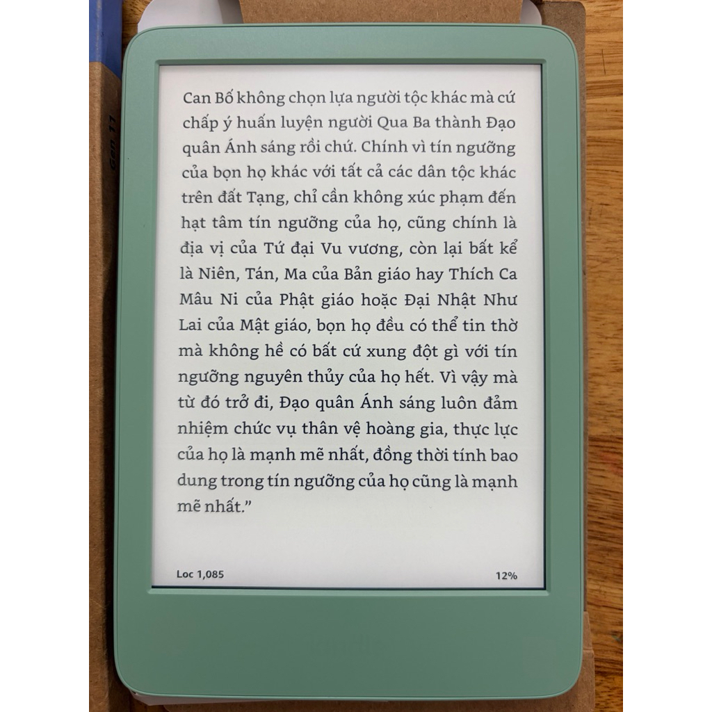 Newseal Kindle Basic 2024 màu matcha 6 inch 16Gb | BigBuy360 - bigbuy360.vn
