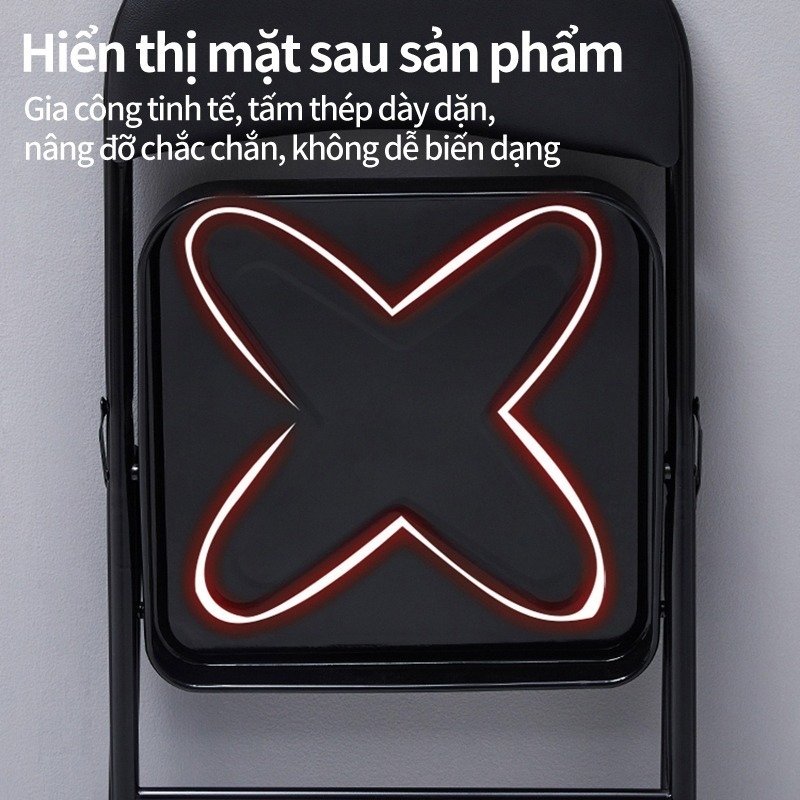 Ghế gấp NOVA cao cấp, ghế xếp tiện lợi, đệm ngồi êm ái, khung thép chắc chắn, gọn nhẹ | BigBuy360 - bigbuy360.vn