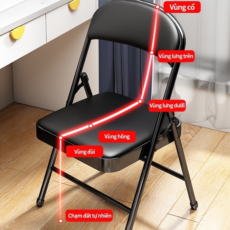 Ghế gấp NOVA cao cấp, ghế xếp tiện lợi, đệm ngồi êm ái, khung thép chắc chắn, gọn nhẹ | BigBuy360 - bigbuy360.vn