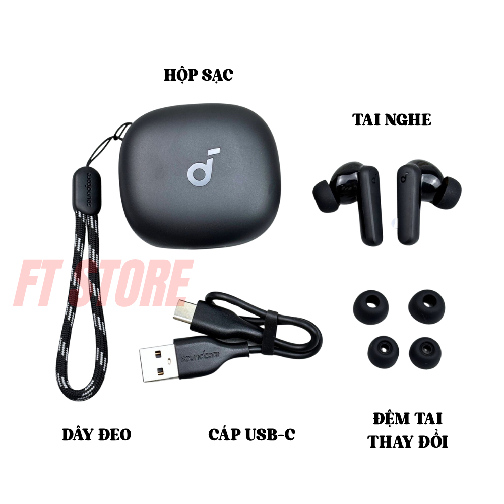 Tai Nghe Bluetooth Anker - R50i A3949 IPX5 True Wireless Earbuds Earphone Trắng/Đen/Xanh - BH18TH | BigBuy360 - bigbuy360.vn