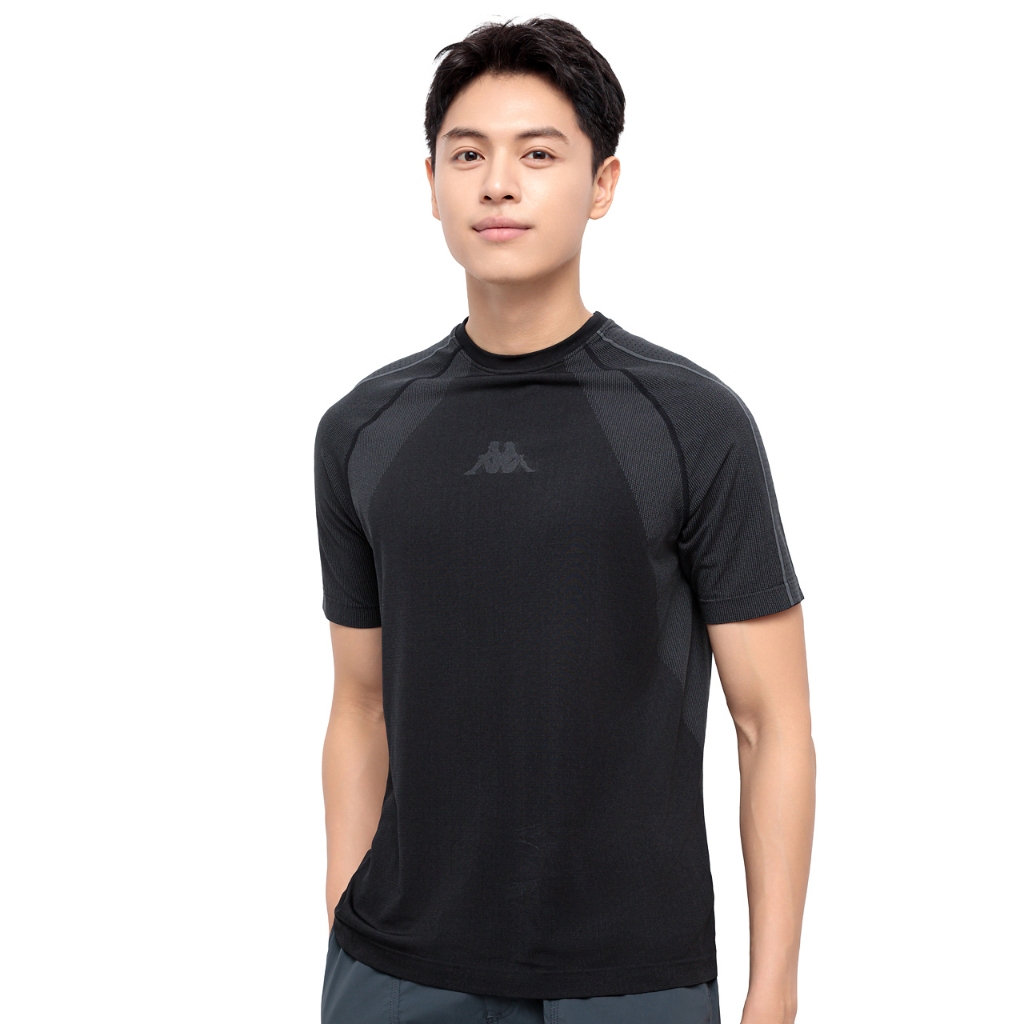 Áo Thun Tay Ngắn Nam KAPPA Form Dáng Tiêu Chuẩn Regular Fit Công Nghệ Seamless Không Đường May Kháng Khuẩn 37247KW | BigBuy360 - bigbuy360.vn