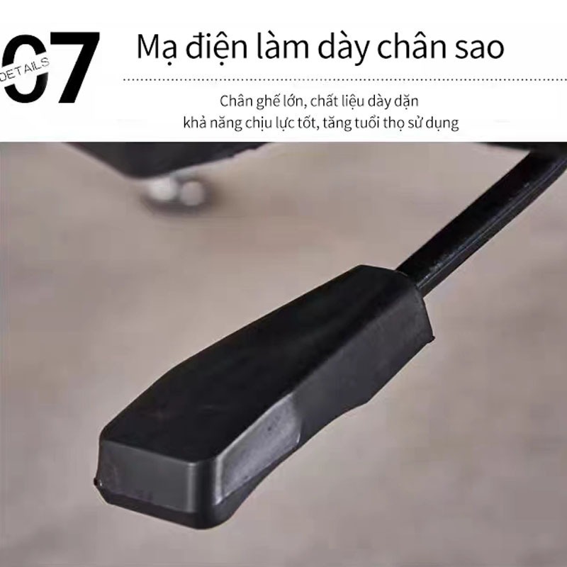Ghế văn phòng công thái học NOVA, ghế lưới cao cấp, đệm dày êm ái, xoay 360°, chân chắc chắn | BigBuy360 - bigbuy360.vn