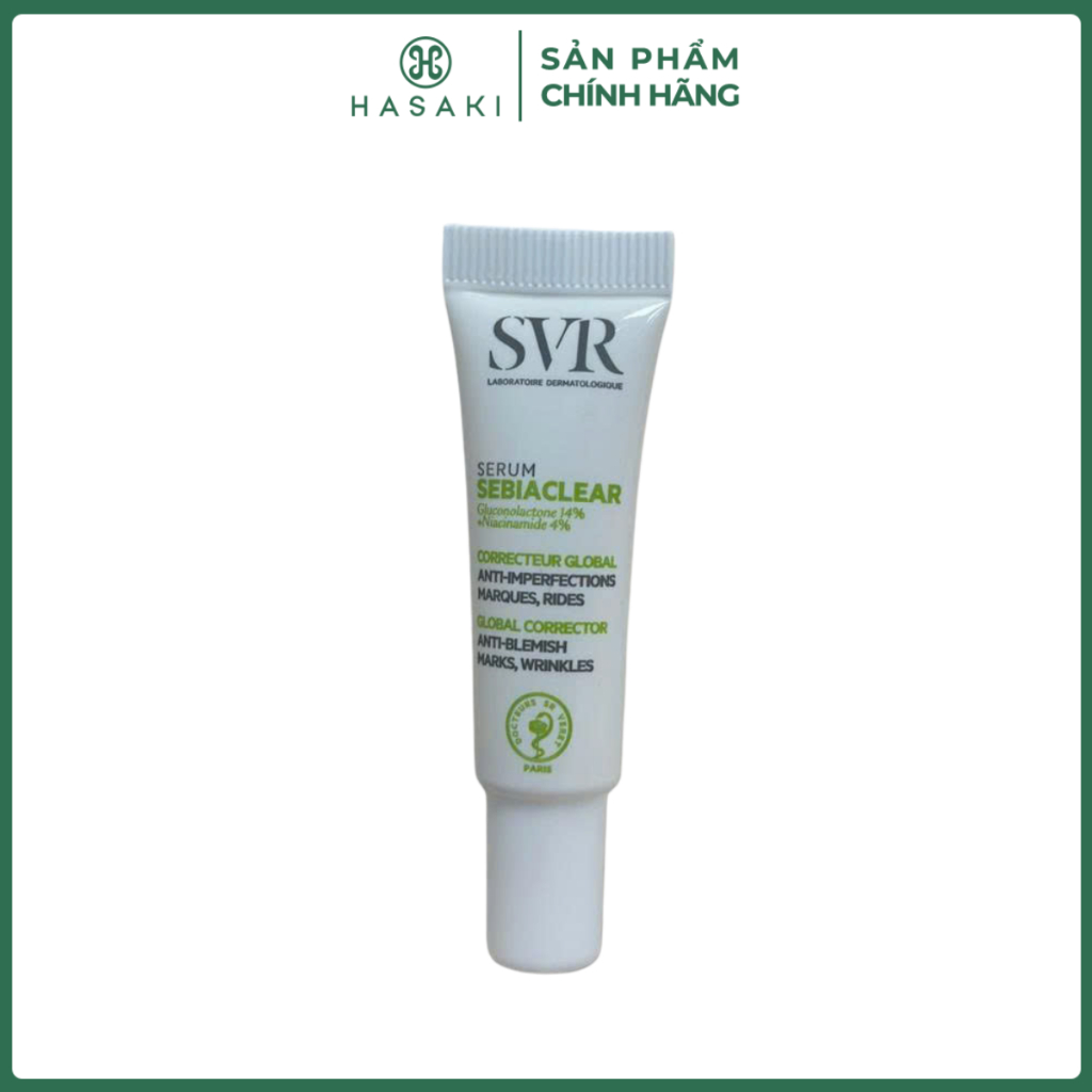Serum SVR Sebiaclear Giảm Mụn, Mờ Thâm, Mềm Mịn Da 2ml