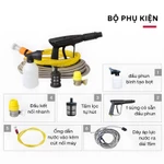 Máy rửa xe nhập khẩu FUJIHOME PWX5B mô tơ cảm ứng từ bền bỉ công suất 1500W mạnh mẽ, tặng chống giật — ảnh 4