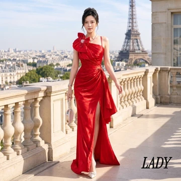 Đầm Dạ Hội Phụ Kiện Rời, Đầm Dạ Hội Tặng Mẹ Dự Tiệc Bigsize Cao Cấp Thiết Kế Đi Tiệc Mã Dạ Hôi M03