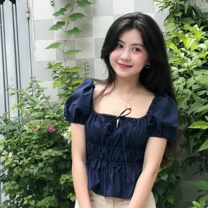 Tổng Hợp Áo Babydoll Bigsize Nữ Dáng Peplum Vạt Xòe Ngắn Dễ Thương Cho Nàng Chubby 55-92kg – 6