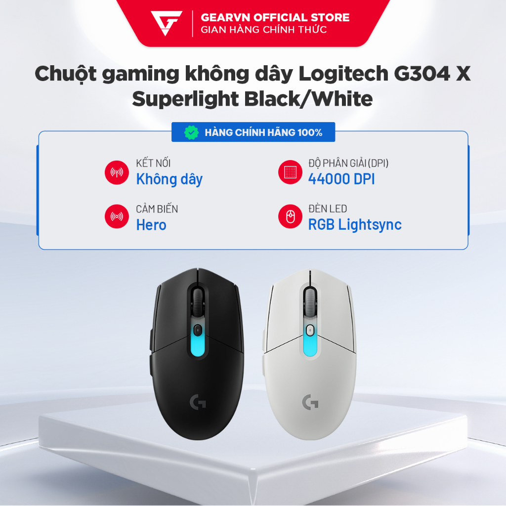 Chuột gaming không dây Logitech G304 X Superlight
