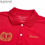 GIORDANO Áo Thun Nữ Có Cổ Ngắn Tay Horseback Club Polo 5316170 — ảnh 6