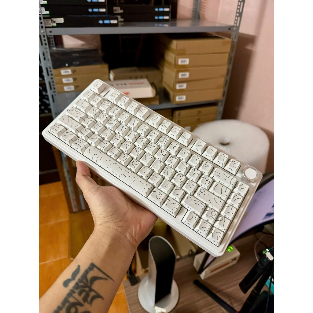 (NEW) AULA  F75 | S75PRO|| XINMENG M75 SOC | HI75C PRO | -Bàn phím cơ không dây | Hotswap | LED RGB | BigBuy360 - bigbuy360.vn