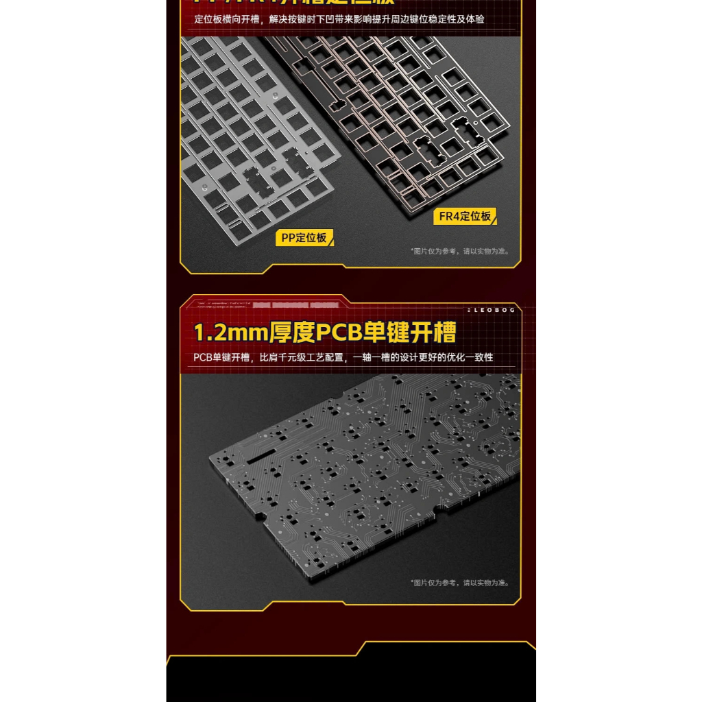 (NEW- SUPER SALE ) LEOBOG HI75C PRO  - 3 mode kết nối - Keycap PBT -RGB - APP Marco - Núm vặn | BigBuy360 - bigbuy360.vn