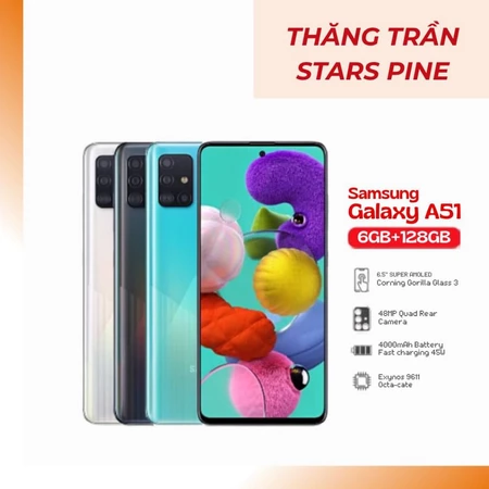 Samsung Galaxy A51 (6GB/128GB) Hàng Cũ Tân Trang. Bảo hành 1 tháng.
