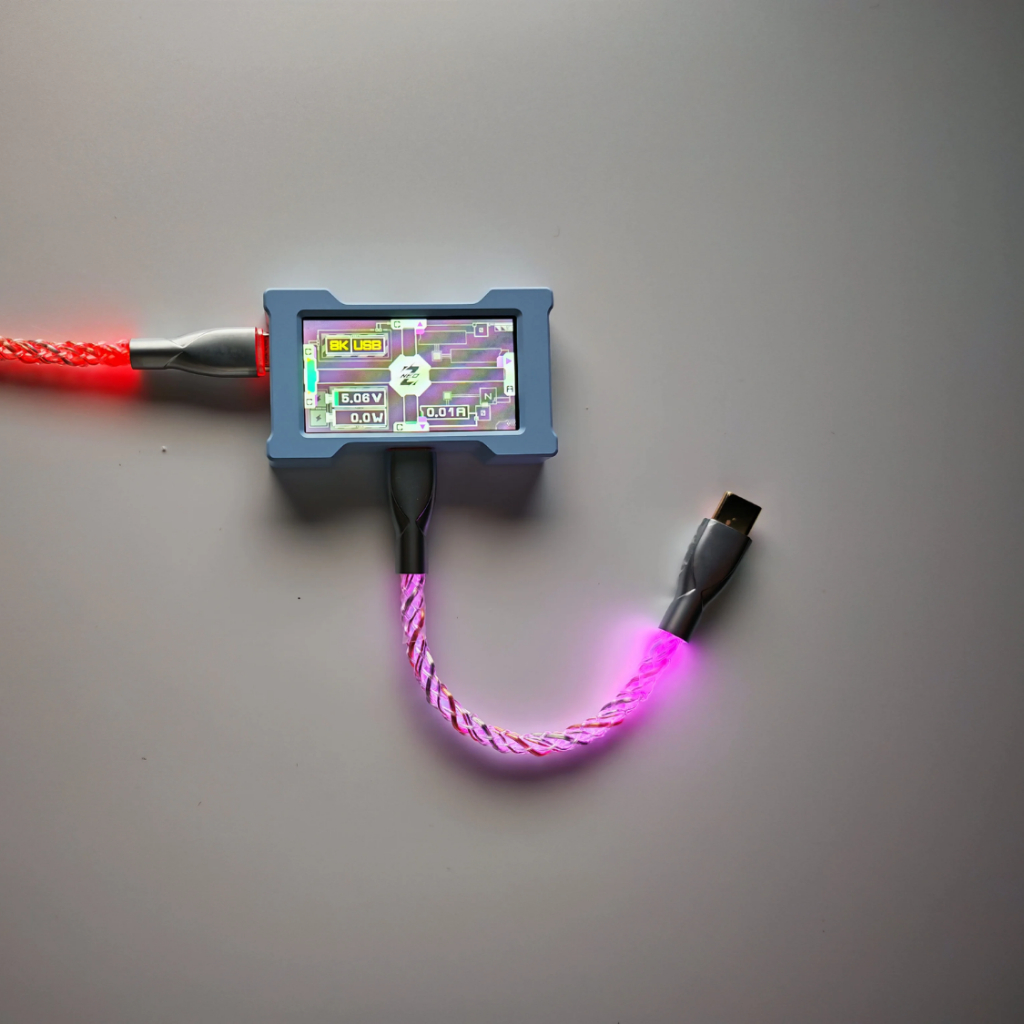 [HMLAB] Dây Custom Led RGB Hỗ Trợ 8K Polling Rate | USB A to C | USB C to C - Hàng Chính Hãng | BigBuy360 - bigbuy360.vn