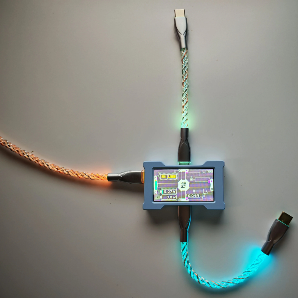 [HMLAB] Dây Custom Led RGB Hỗ Trợ 8K Polling Rate | USB A to C | USB C to C - Hàng Chính Hãng | BigBuy360 - bigbuy360.vn