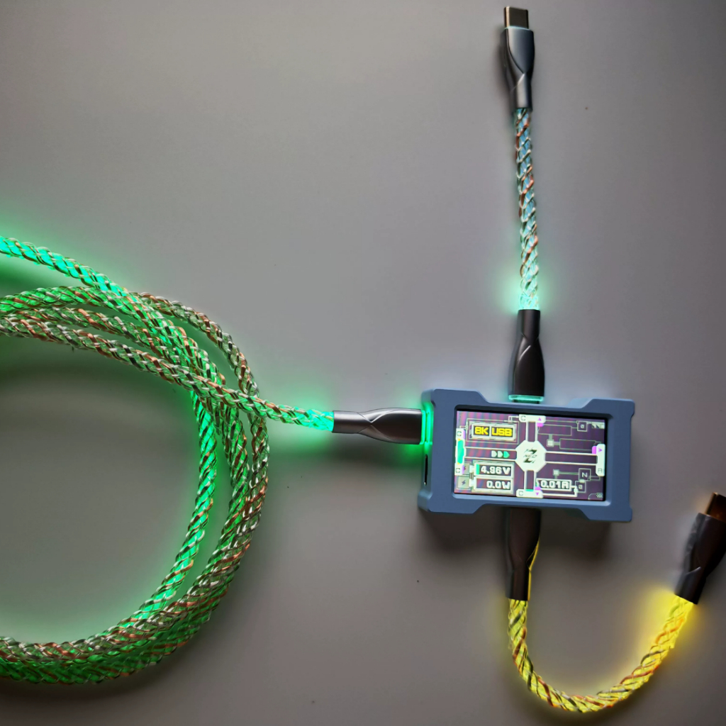 [HMLAB] Dây Custom Led RGB Hỗ Trợ 8K Polling Rate | USB A to C | USB C to C - Hàng Chính Hãng | BigBuy360 - bigbuy360.vn