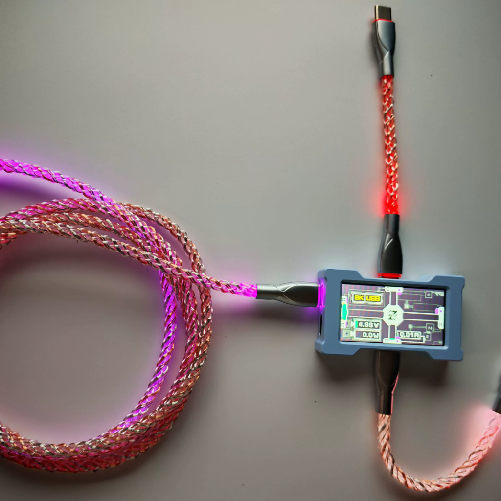 [HMLAB] Dây Custom Led RGB Hỗ Trợ 8K Polling Rate | USB A to C | USB C to C - Hàng Chính Hãng | BigBuy360 - bigbuy360.vn