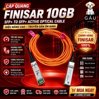 Cáp quang 2 module 10Gbps SFP+ AOC chính hãng đã qua sử dụng ( DAC 10G )1