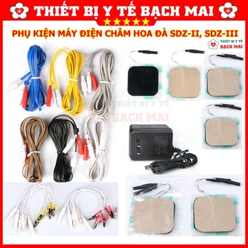Dây Máy Điện Châm Hoa Đà Hwato SDZ-II - Phụ Kiện Dây Nối Máy Châm Cứu HOA ĐÀ