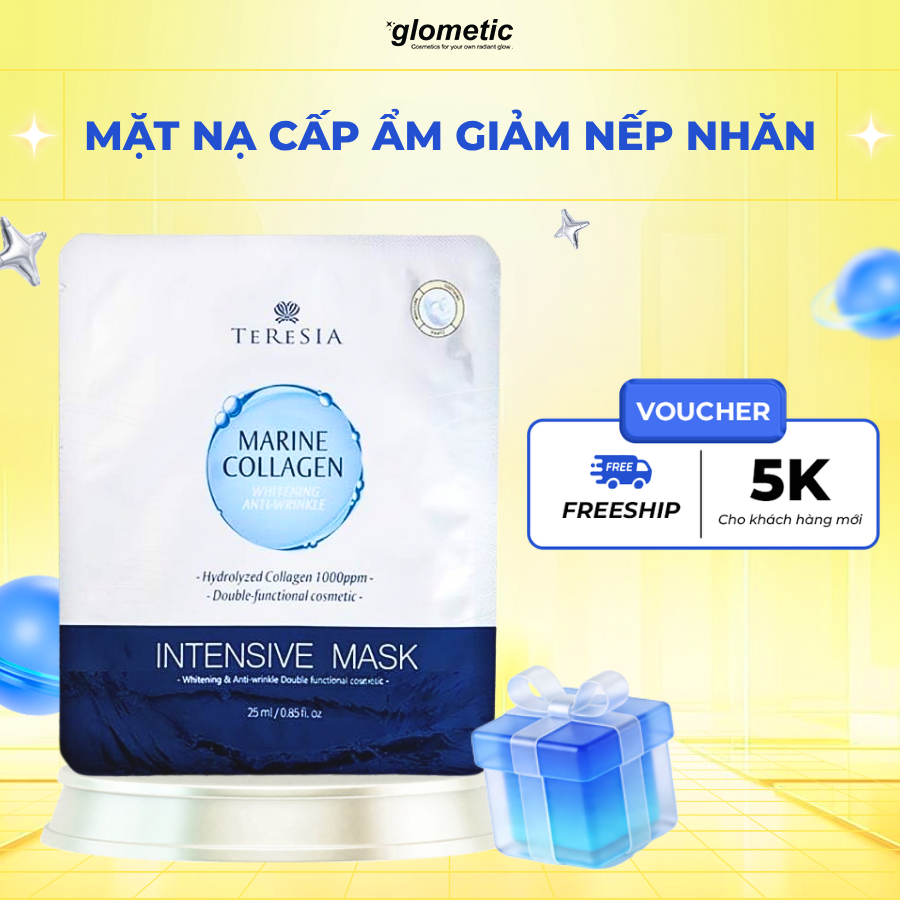 Mặt nạ dưỡng ẩm COLLAGEN TERESIA MARINE COLLAGEN INTENSIVE MASK