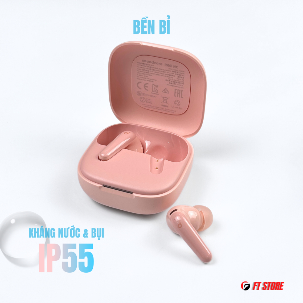 Hộp Sạc Lẻ Anker Soundcore R60i NC | Hộp Sạc Thay Thế, Type-C, Pin 800mAh | BigBuy360 - bigbuy360.vn