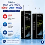 Máy lọc nước AQUA MVS 2-3 chức năng ( NÓNG LẠNH NGUỘI ) 2 vòi 8 và 9 cấp lọc bảo hành 12 tháng - chính hãng — ảnh 1