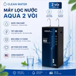 Máy Lọc Nước RO AQUA Có Vỏ Tủ 2 Vòi 4-11 Cấp Lọc (Nước uống và nấu ăn - không có chức năng làm nóng lạnh) — ảnh 1