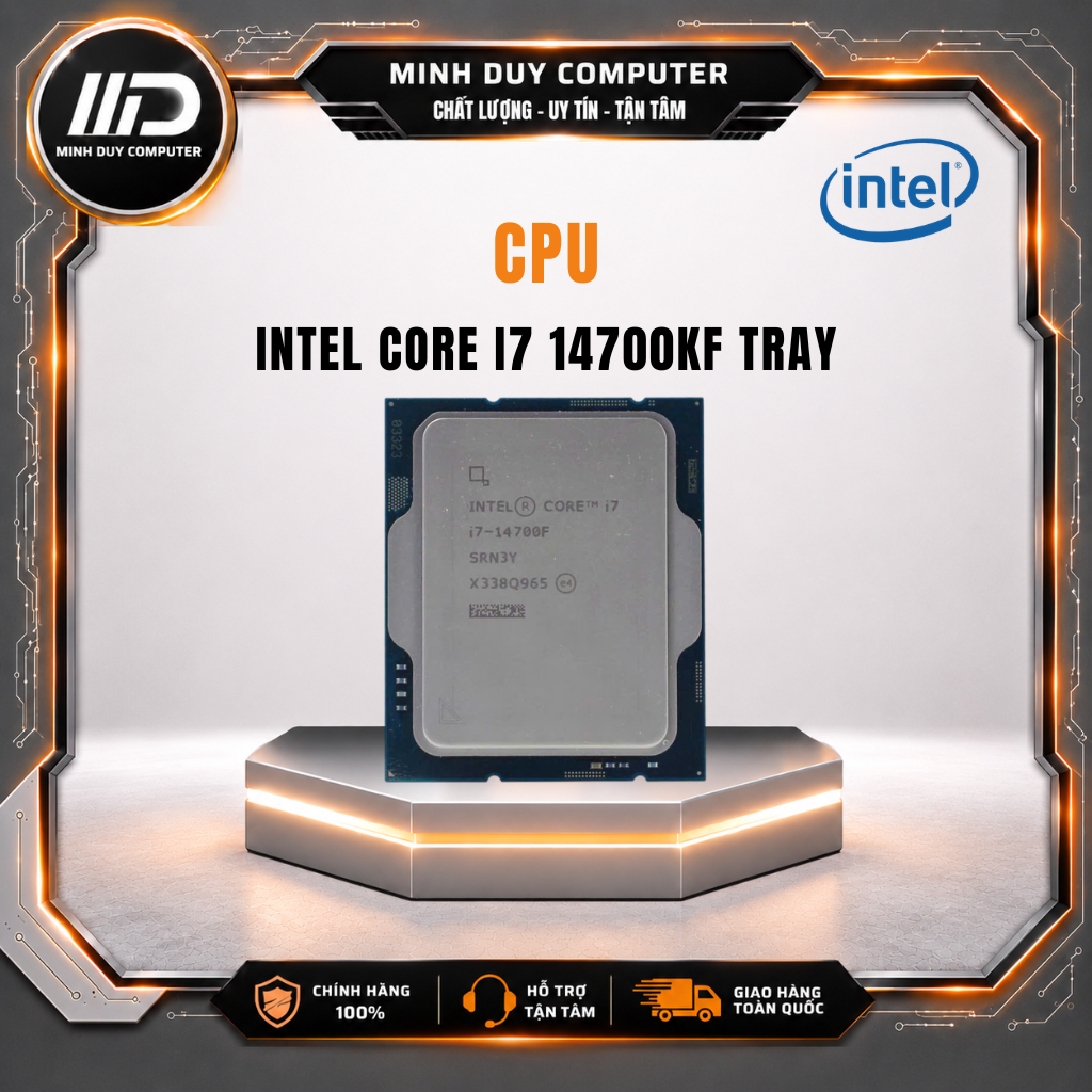 CPU INTEL CORE I7 14700KF TRAY - CHÍNH HÃNG - BẢO HÀNH 36 THÁNG | BigBuy360 - bigbuy360.vn