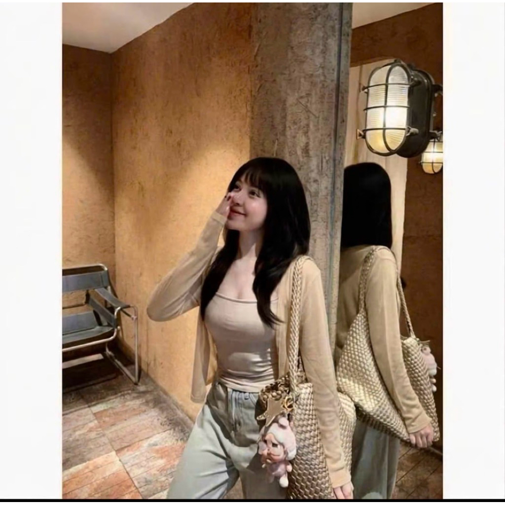 Áo Cardigan Mỏng Dài Tay Basic Màu Siêu Xinh_59 | BigBuy360 - bigbuy360.vn