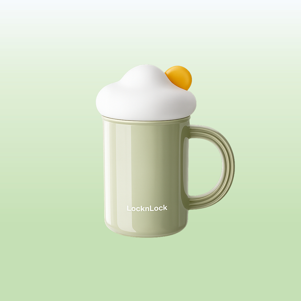 Ly sứ LocknLock có nắp kèm ống hút silicon SLB018 510ml, SLB019 420ml, hàng chính hãng - JoyMall | BigBuy360 - bigbuy360.vn