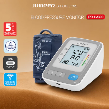 Máy Đo Huyết Áp Bắp Tay Jumper JPD-HA300