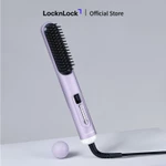 Lược điện tạo kiểu LocknLock Hair styling brush ENA223PUP công suất 43W, răng nhiệt phủ sứ, công nghệ ion âm - Màu tím — ảnh 2