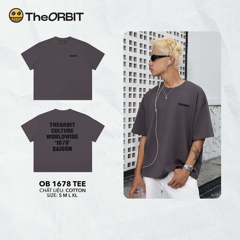 Áo Thun Nanm Nữ The ORBIT 1678 Tee - Local Brand Chính Hãng