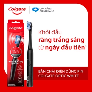 [SVIP] Bàn chải điện Colgate dùng pin, công nghệ sóng âm sạch mảng bám, hỗ trợ trắng răng