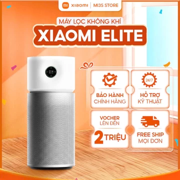 Máy Lọc Không Khí Thông Minh Xiaomi Elite | Lọc HEPA, UV-C Plasma, Khử Mùi, Phòng 100m²