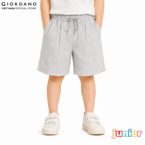 GIORDANO Quần Shorts Linen Trẻ Em  3014232