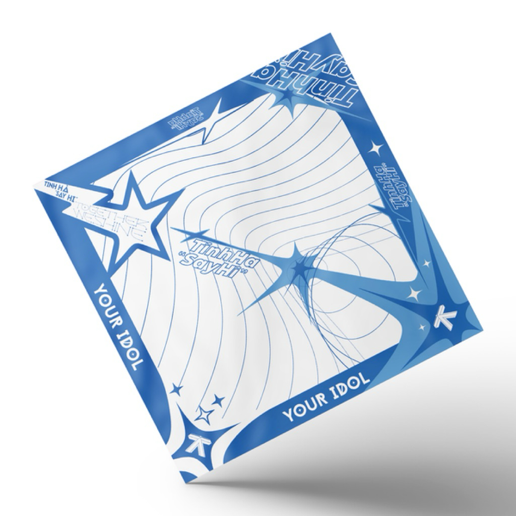 TINH HÀ "SAY HI" BANDANA XANH / TOGETHER WE SHINE CHÍNH HÃNG