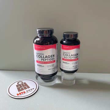 [Mẫu Mới + Hàng Mỹ] Viên Uống Collagen Neocell Super Collagen Peptides + Vitamin C & Biotin 6000mg