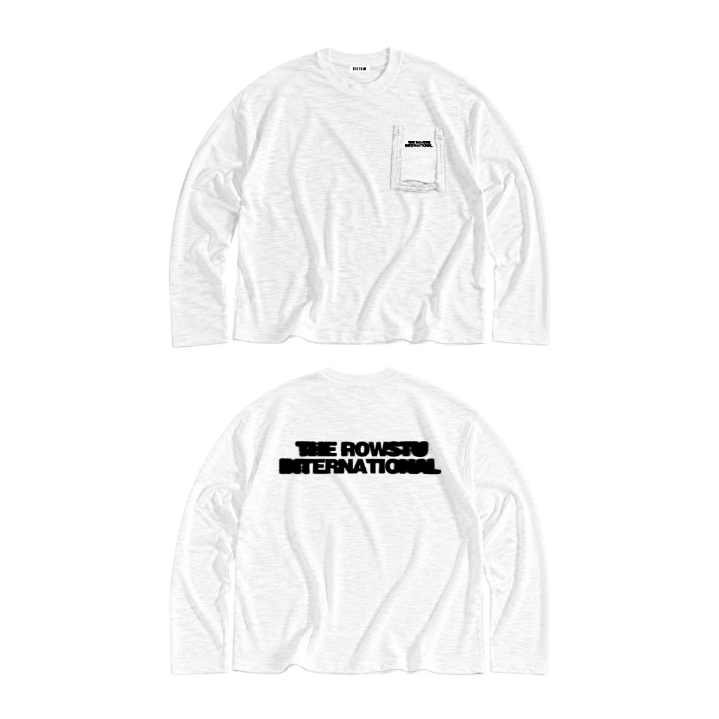 [TÚI RÁCH] THEROW Áo Thun Tay Dài - Tay Ngắn Cotton Xược Slub Long Sleeve  Form Rộng Cổ Tròn Unisex Nam Nữ - TTDTUI02 | BigBuy360 - bigbuy360.vn