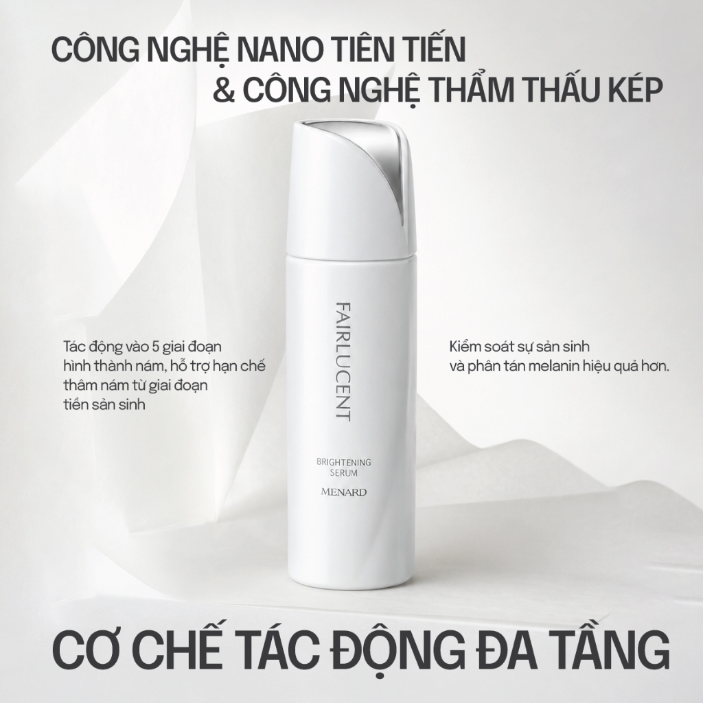 Tinh chất dưỡng trắng và làm sáng da Menard Fairlucent Brightening