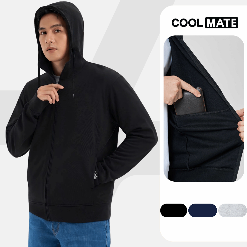 [GIÁ TỐT TRÊN LIVE]Áo khoác Knit đa năng bốn mùa chống nắng, vải mềm mịn, thấm hút, thoáng khí, chống UV Coolmate