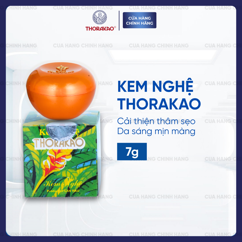 Kem Nghệ Thorakao Giúp Sáng Da Chiết Xuất Nghệ 7g