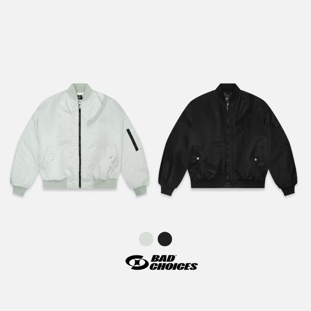 Bad Choices | Áo Bomber Chần bông COTTON-LINED form Boxy