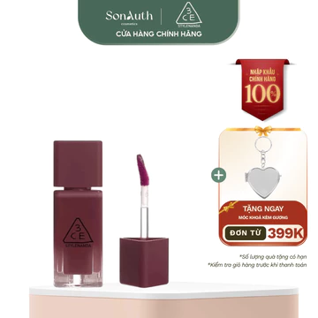 [NHẬP KHẨU] Son tint bóng mềm 3CE Gummy Oil Tint 4g